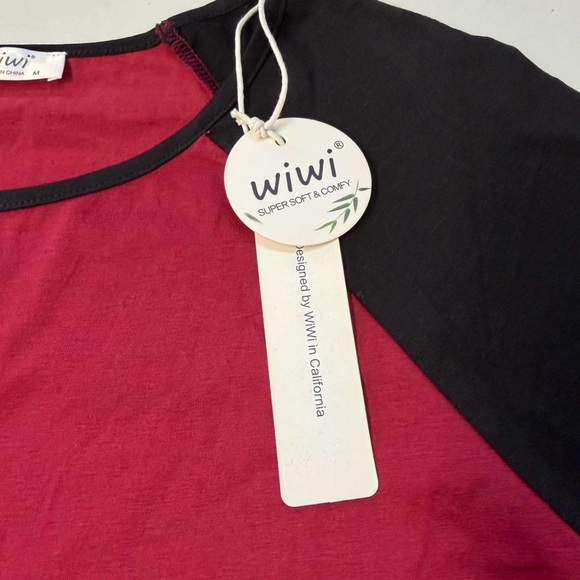 Wiwi Loungewear Pajama Set Women Medium Soft Comfy Casual Relaxation Lightweight - Picture 5 of 13